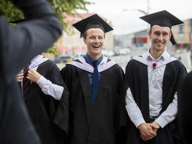 UTAS graduations. School of College of Health and Medicine Graduate Research. Picture: RICHARD JUPE