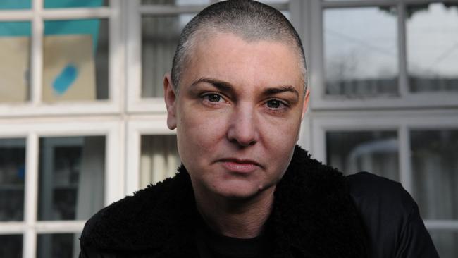 Sinead O'Connor posed at her home in County Wicklow, Republic Of Ireland in 2012.