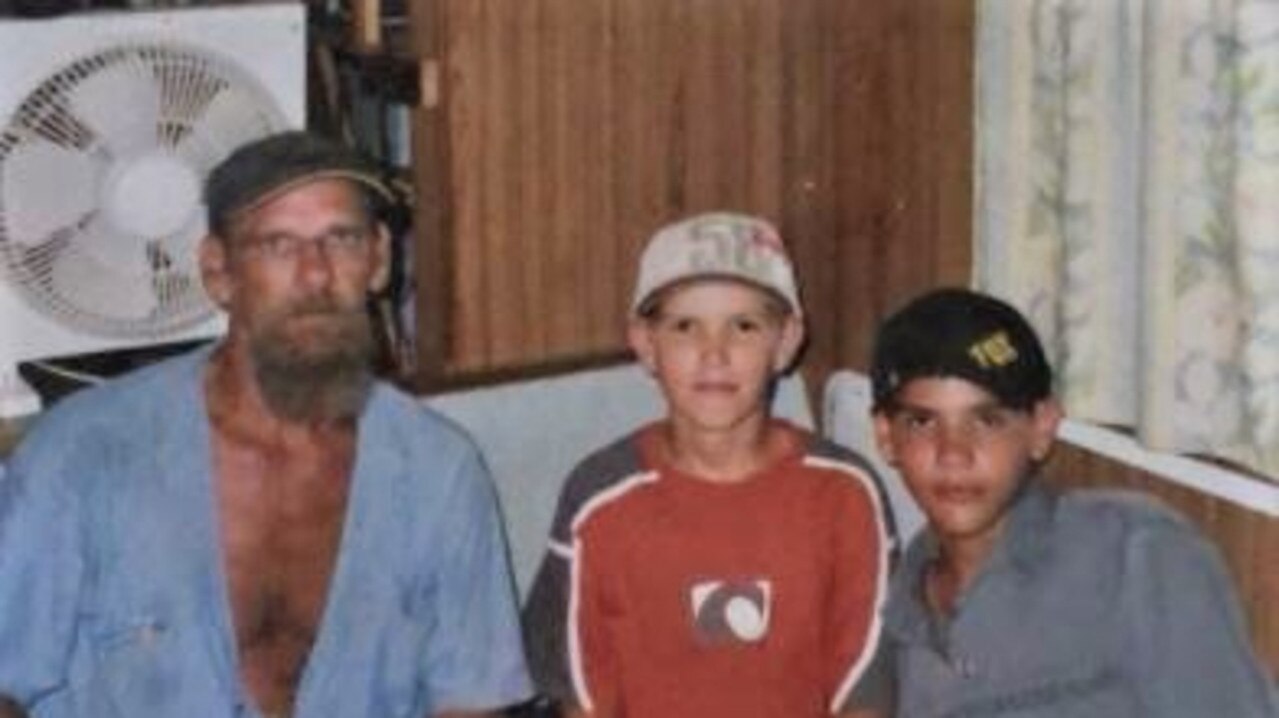 Alan Stevens with sons Clancy and Josiah when they were younger.