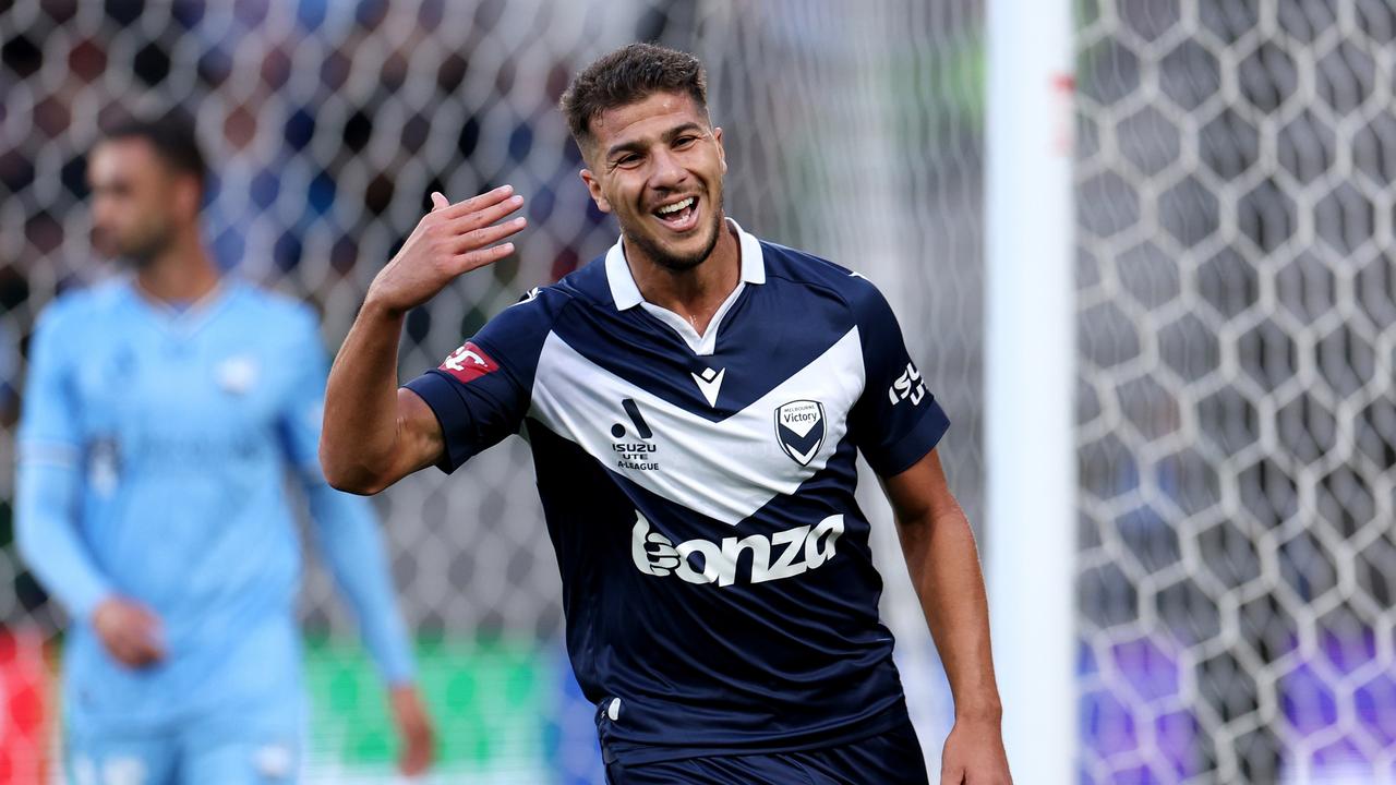 Zinedine Machach is enjoying himself in the A-League. Picture: Jonathan DiMaggio/Getty Images