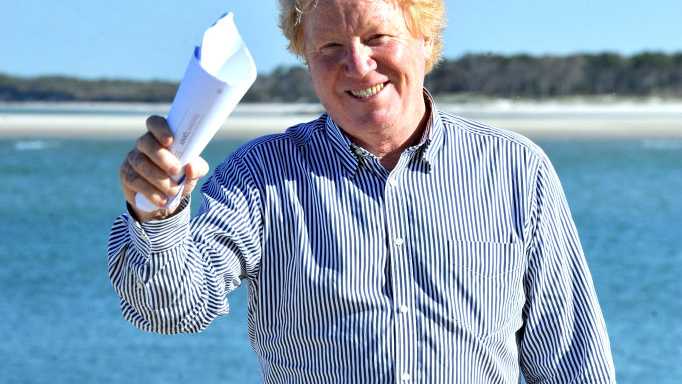 YOU BEAUTY: Developer Stan La Vin is ecstatic that Bundaberg Regional Council is approving the Elliott Heads Estate project. Photo: Max Fleet / NewsMail. Picture: Max Fleet BUN130813DEV3