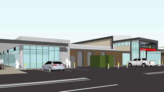 An artists’s impression of the revamped Emerton Village Shopping Centre. Picture: Supplied