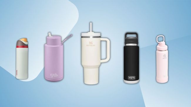 Best water bottles including the new Frank Green ‘life-changing’ feature