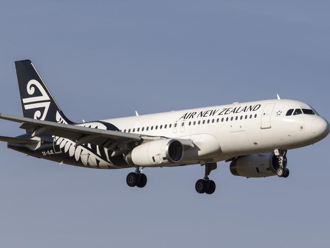 SCAPE. DOC HOLIDAY. 19 March 2023. Melbourne, Australia - November 8, 2014: Air New Zealand Airbus A320-232 ZK-OJE on approach to land at Melbourne International Airport. Picture: iStock