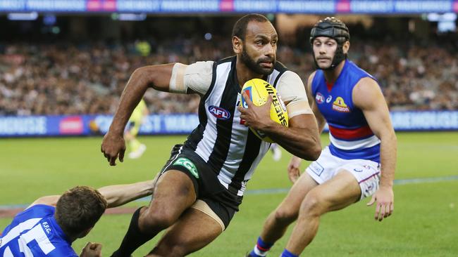 Travis Varcoe is out of contract this year. Picture: Michael Klein