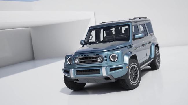 Ineos has unveiled the Fusilier electric four-wheel-drive. Photo: Supplied.