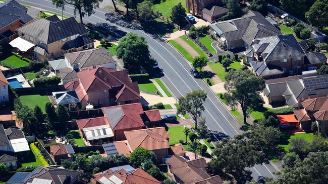 Suburbs with buildings inspected for major defects