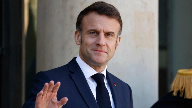 French President Emmanuel Macron’s agenda includes plans to boost nuclear power generation. Picture: Ludovic Marin/ AFP