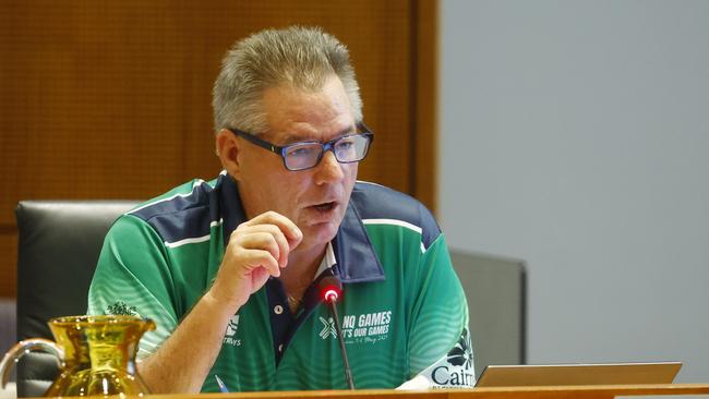 Cairns Regional Council Division 1 councilor Brett Moller has voiced his concerns over the recruitment process that landed John Andrejic the top job as council CEO. Picture: Brendan Radke