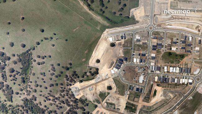 Aerial image of Upper Coomera in June 2017. Picture: Nearmap