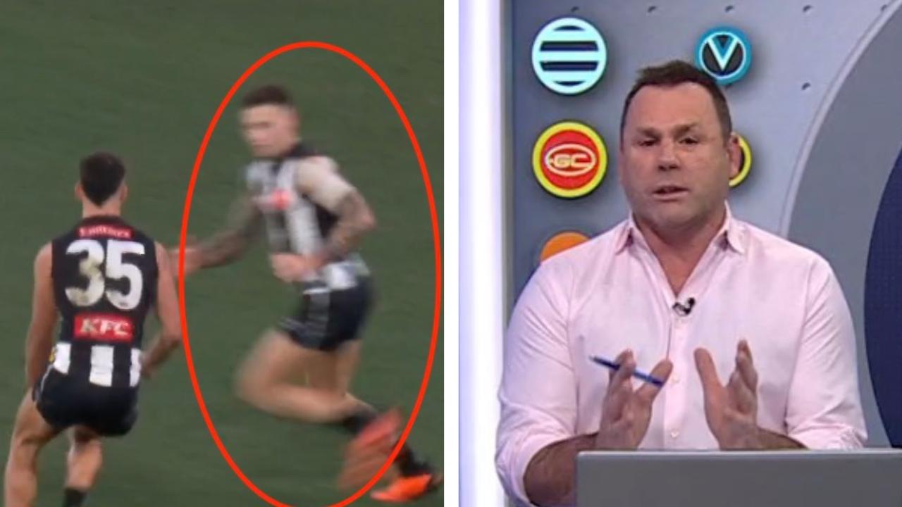 David King took aim at Nick Daicos for some selfish acts on Friday night.