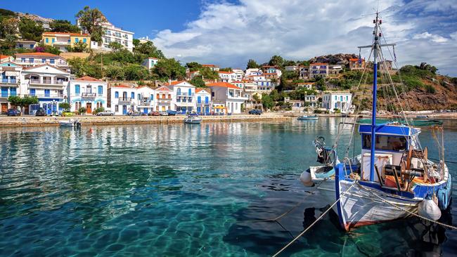 The village of Evdilos on Ikaria island, Greece. Picture: iStock