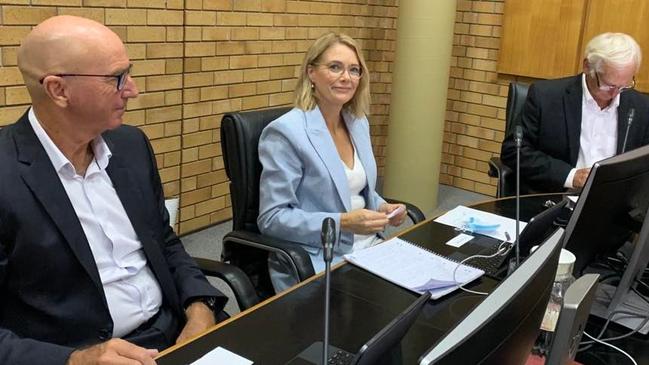 Councillors Tony Judge, Julie Sechi and Rodger Pryce. Picture: Janine Watson