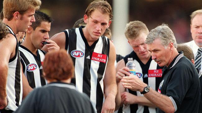 When he took over at Collingwood in 2000, the Magpies were struggling.