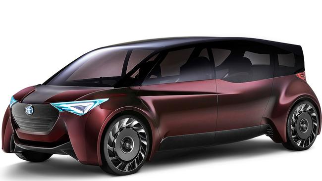 Toyota's Fine-Comfort Ride fuel cell vehicle. Picture: Supplied.