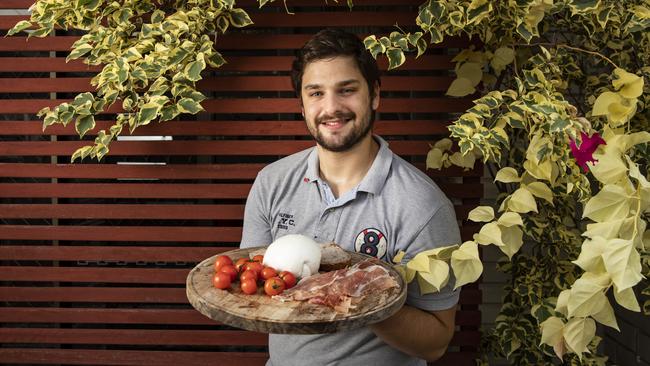 Cheese artisan Alessandro Motta. Picture: Mark Cranitch