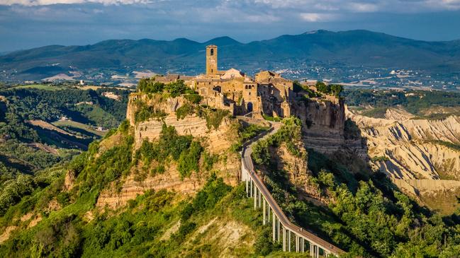 Civita di Bagnoregio was founded 2500 years ago.