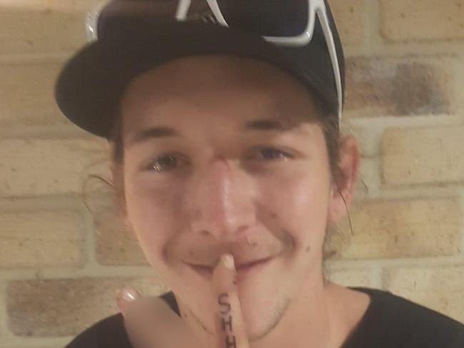 Caileb Kramer, 22, was granted bail after he allegedly brawled with a neighbouring family over a lawn mower on Sunday. Photo: Facebook