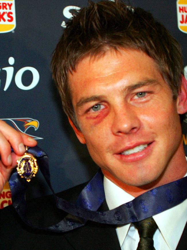 Cousins won the 2005 Brownlow Medal.