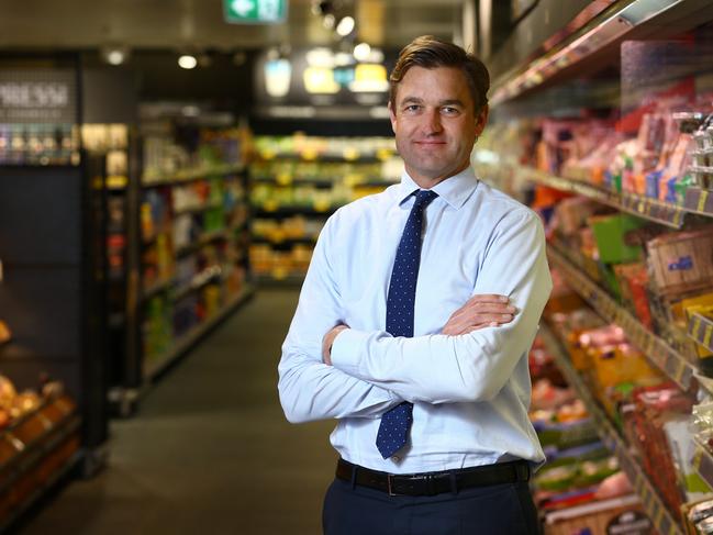 Tom Daunt, CEO of ALDI Australia. Picture: Britta Campion