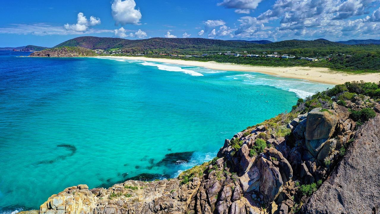 Boomerang Beach on the Mid North Coast, New South Wales took out second place. Picture Tourism Australia