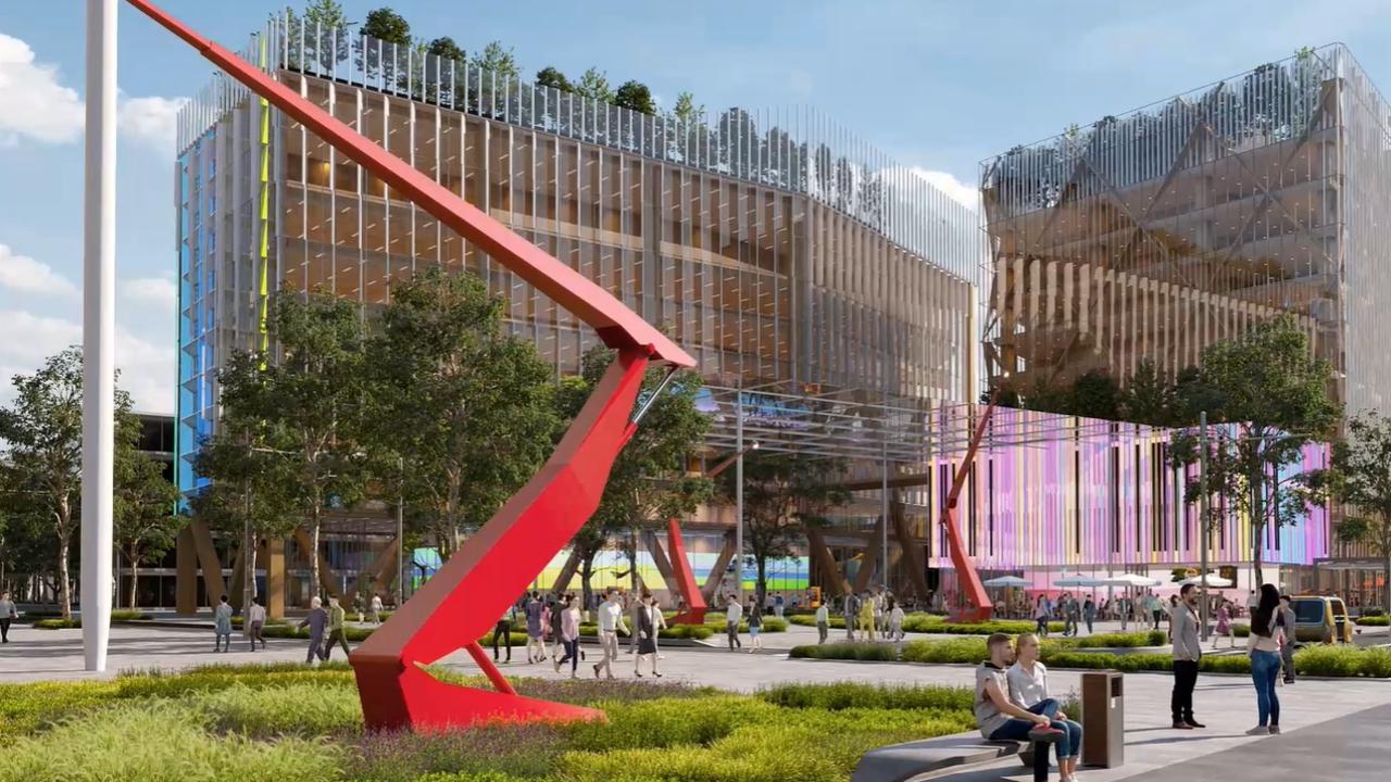 Future Western Sydney renders of the new city of Bradfield. Picture: Supplied