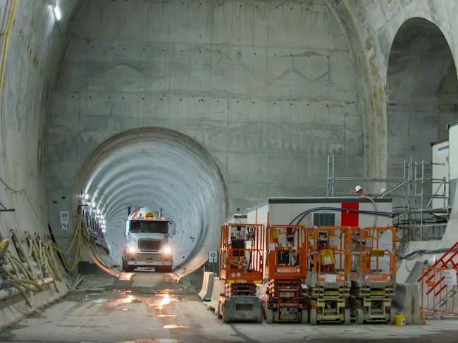 Work continues on the new station. Picture: Supplied