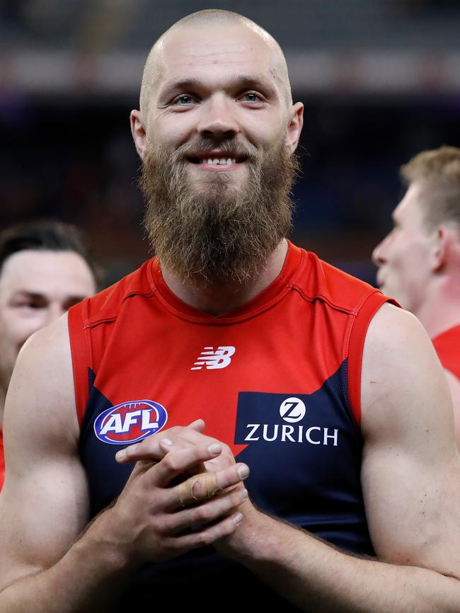 Can Max Gawn defy the trend for ruckmen at the Brownlow? Pic: Getty Images