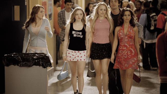 Teen and mean: a scene from 2004’s Mean Girls.