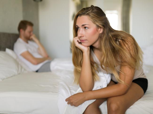 Relationship problems due to stress can ruin sex life  Picture: istock