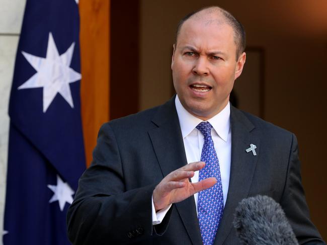 Treasurer Josh Frydenberg is cracking down on super fee gouging Picture: Adam Taylor