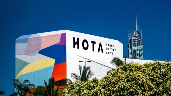 The Gold Coast Arts Centre - it got an overhaul with the HOTA branding.