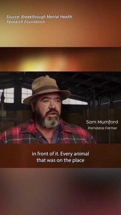 KI farmer Sam Mumford on mental health challenges
