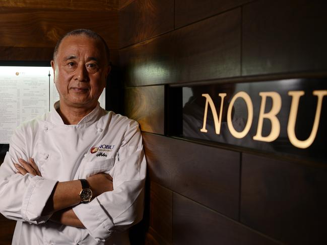 Nobu Matsuhisa at Nobu Restaurant Melbourne. Picture: Martin Philbey, 10 Channel