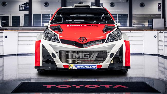 The new Toyota Yaris WRC.