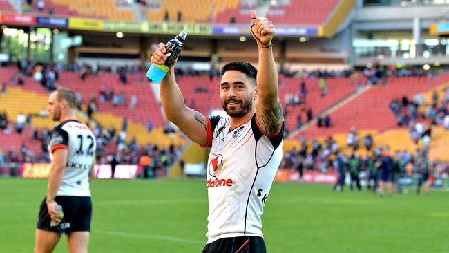 Shaun Johnson will flop against the Storm. (Photo by Bradley Kanaris/Getty Images)