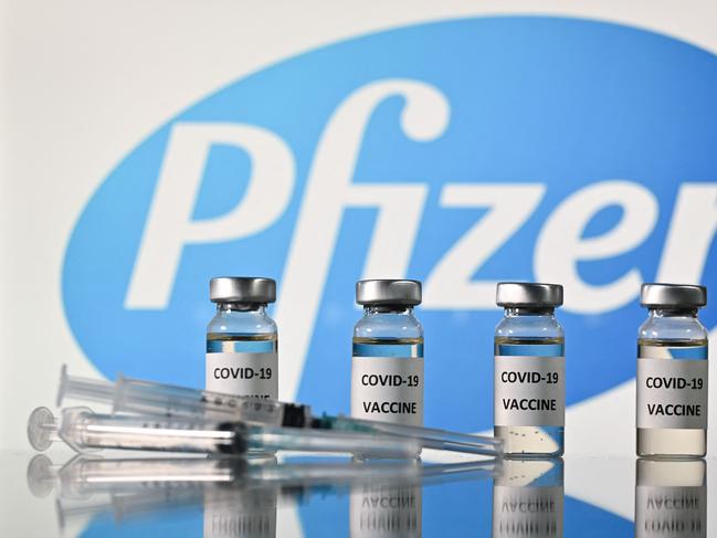 A Pfizer scientist reveals his team is working on a “universal” coronavirus vaccine. Picture: AFP