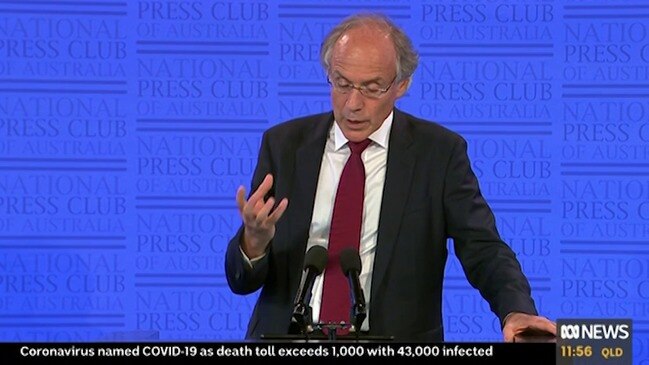Dr Alan Finkel talks about the benefits of hydrogen as energy (ABC)