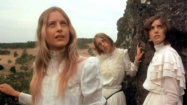 Picnic at Hanging Rock (1975) is set at Hanging Rock in Victoria. Picture: Supplied