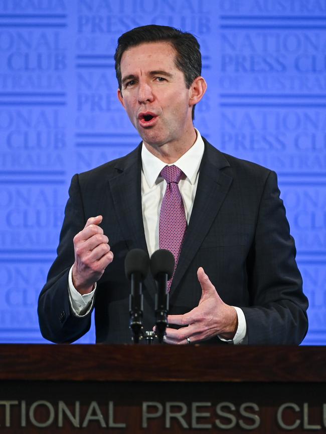 Federal Trade Minister Simon Birmingham said Australian would hold firm in its positions on the global stage. Picture: AAP Image/Lukas Coch