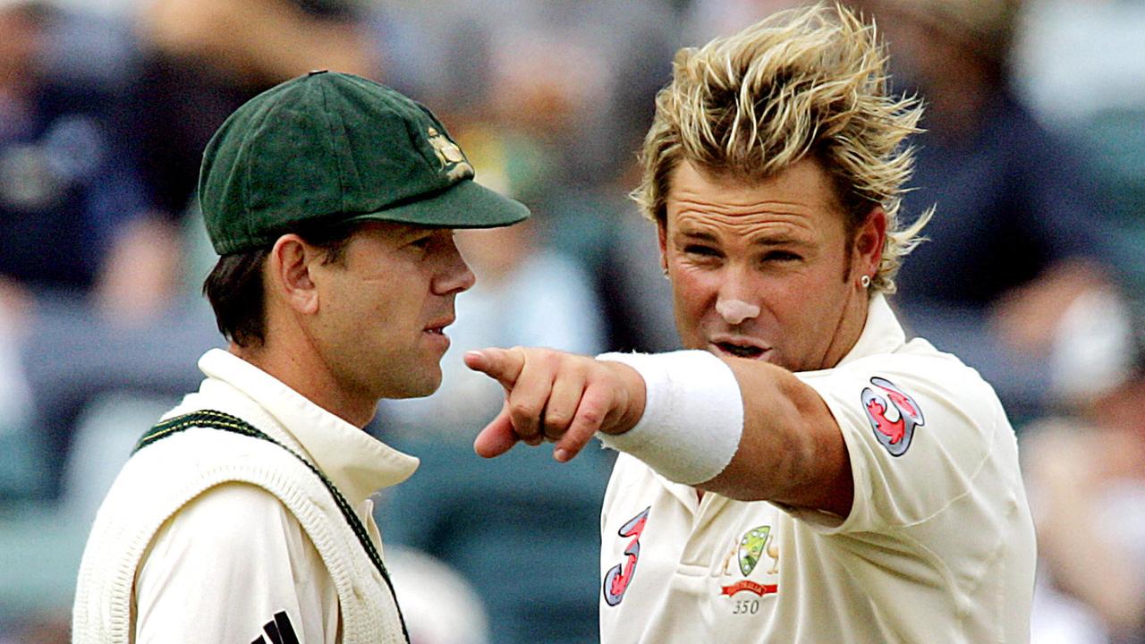 Shane Warne’s skill, confidence and dominance emerged slowly. Picture: AFP Images