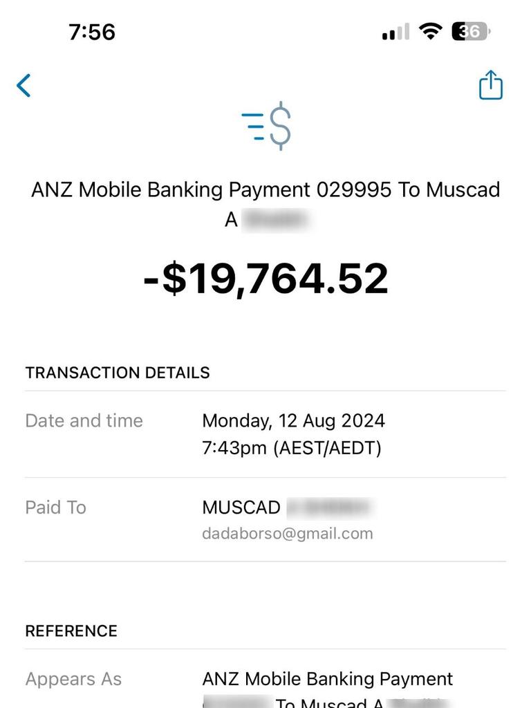 ANZ was unable to recover any money.