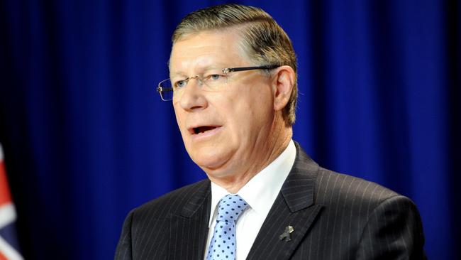 In 2014 then Premier Denis Napthine suffered a humiliating defeat at the hands of the Liberal grassroots when he failed to parachute his preferred candidate into a safe seat. Picture: AAP