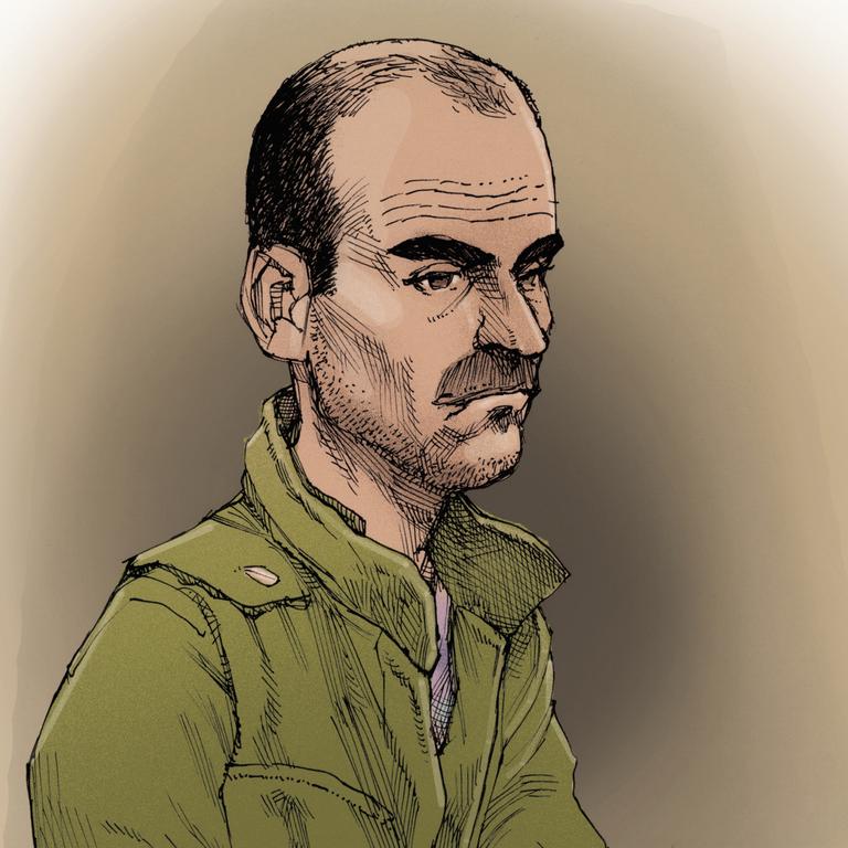 Sketch artist image of Paedophile Ashley Paul Griffith.