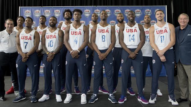 USA unveils uniforms, sneakers for Kevin Durant, Kyrie Irving