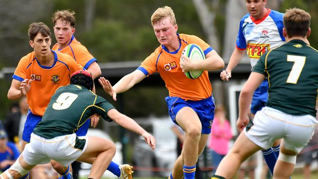 Marist College Ashgrove player Tom Howard AIC First XV rugby union between Villanova College and Marist College Ashgrove Saturday April 29, 2023. Picture, John Gass