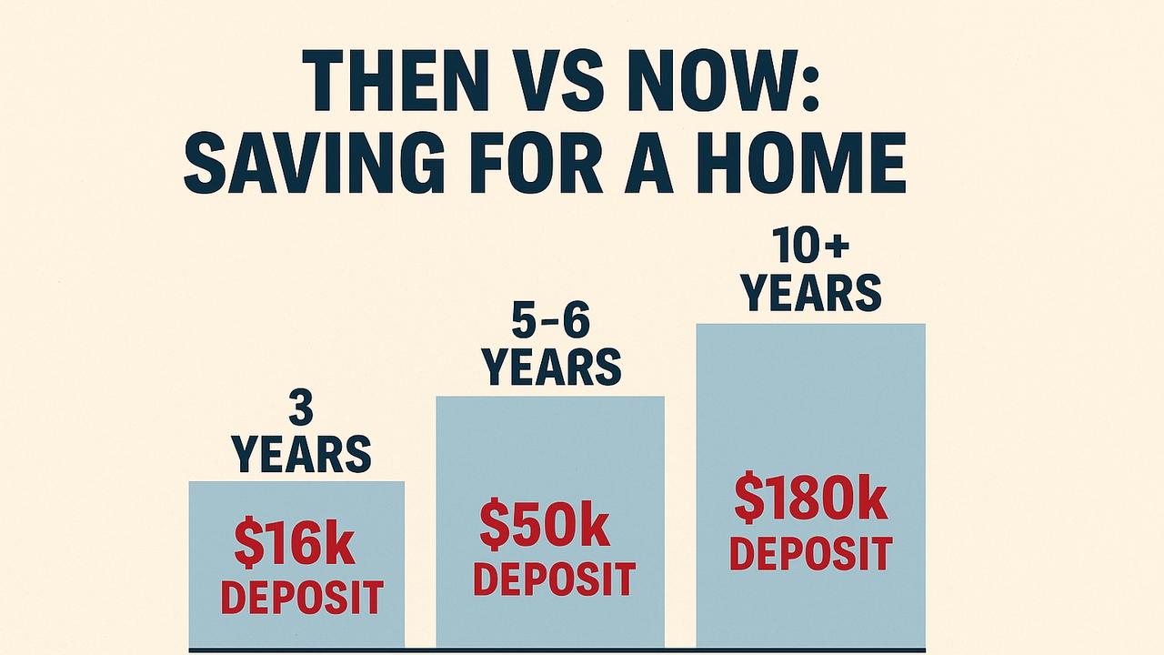 Saving for a house deposit once took three years. Now it can take more than a decade, despite rising incomes.
