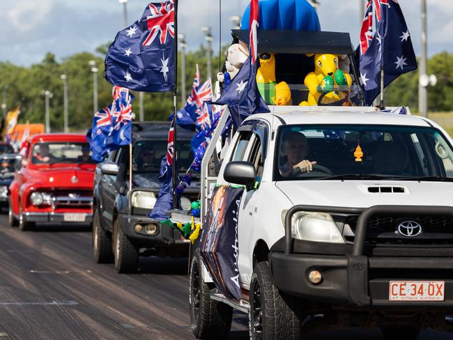 Hot 100 Ute Run held on Australia Day, January 26, 2025, at Hidden Valley. Picture: Pema Tamang Pakhrin