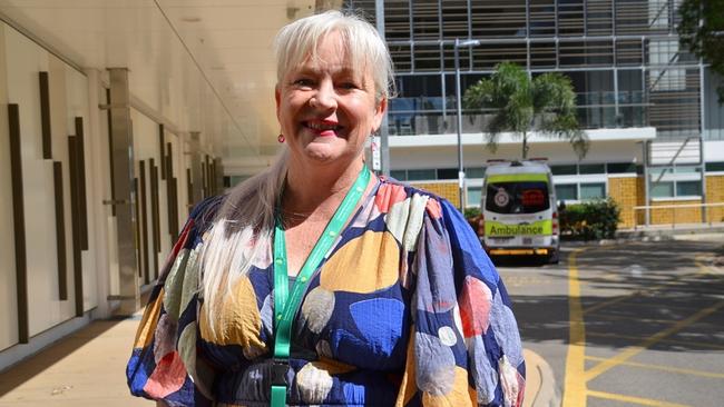 Danielle Hornsby, Executive Director of Allied Health, at the launch of a $2m pilot program to deliver health support for at-risk youth in Townsville. Picture: Natasha Emeck