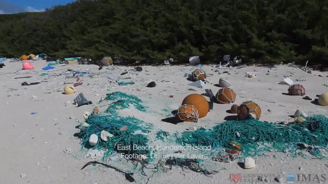 Researchers find 17 tonnes of plastic rubbish scattered on remote South Pacific island